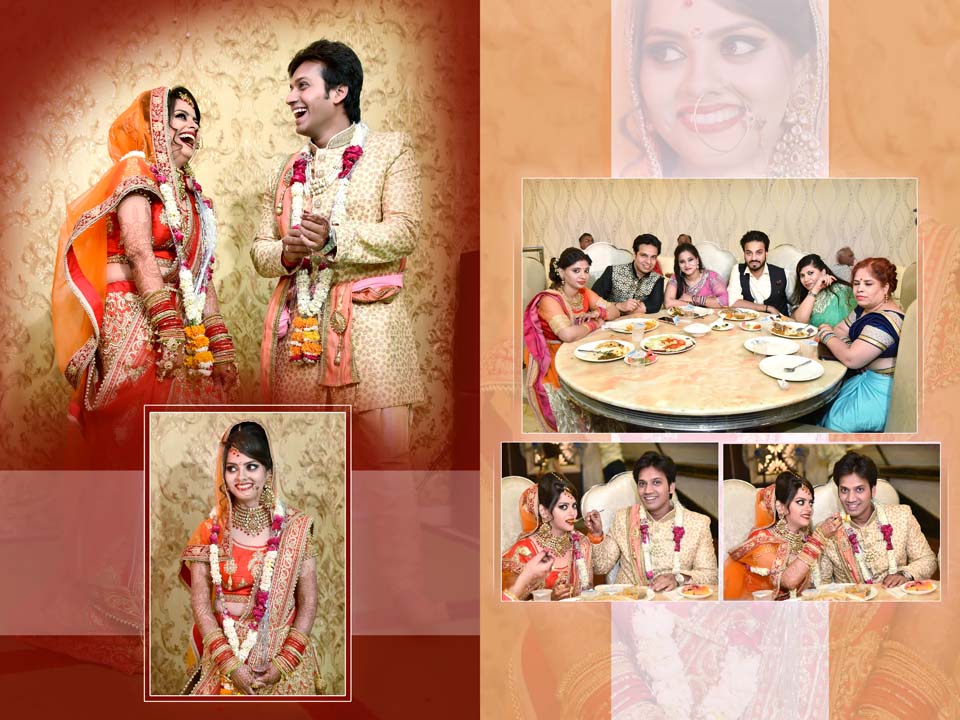 Colourfull Wedding Album